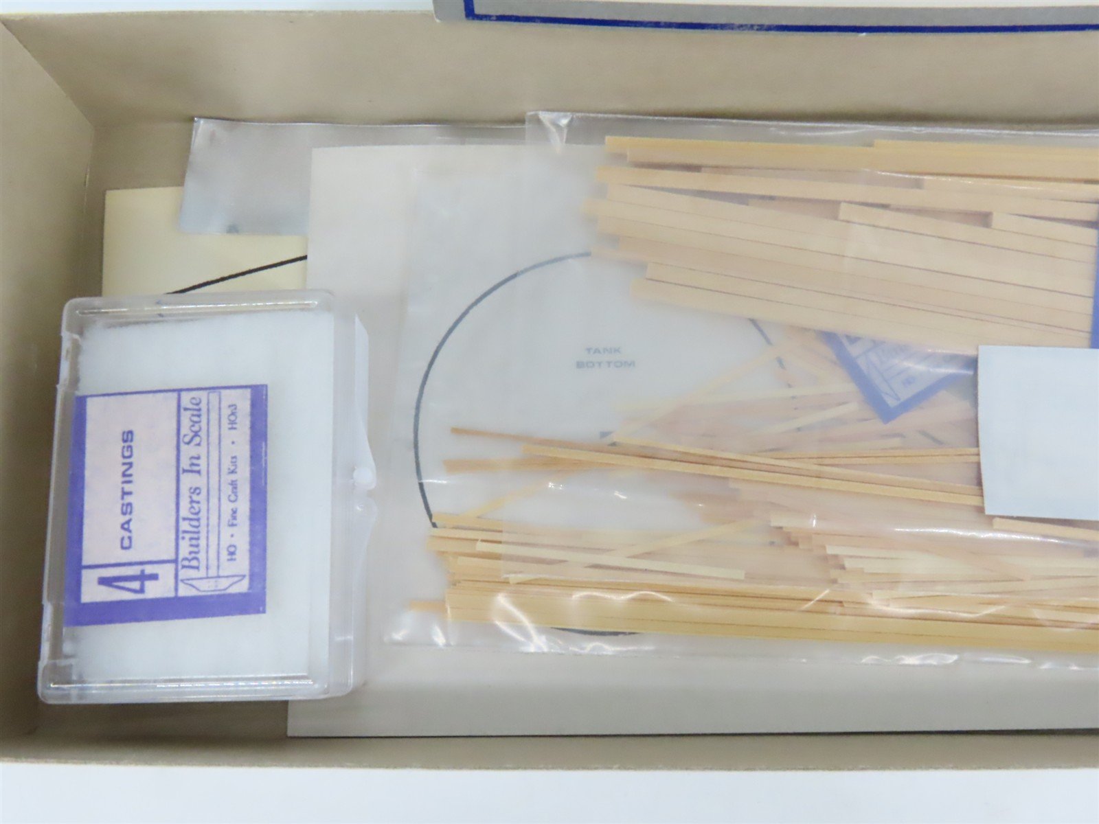 HO 1/87 Builders In Scale Craftsman Kit #104 C&S Water Tank