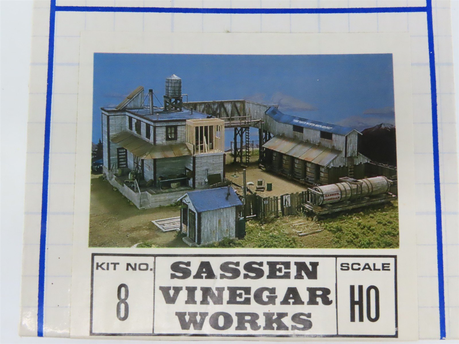 HO 1/87 Builders In Scale Craftsman Kit #8 Sassen Vinegar Works