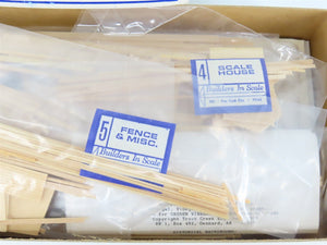 HO 1/87 Builders In Scale Craftsman Kit #8 Sassen Vinegar Works