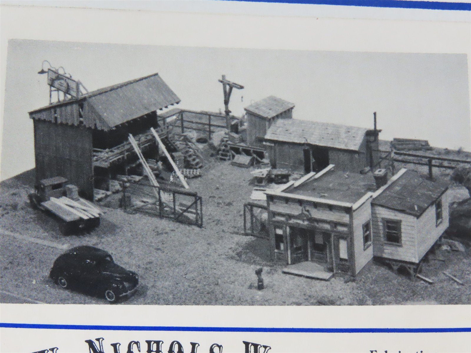 HO 1/87 Builders In Scale Craftsman Kit #2 G.W. Nichols Wood