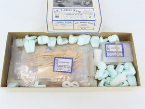 HO 1/87 Builders In Scale Craftsman Kit #2 G.W. Nichols Wood