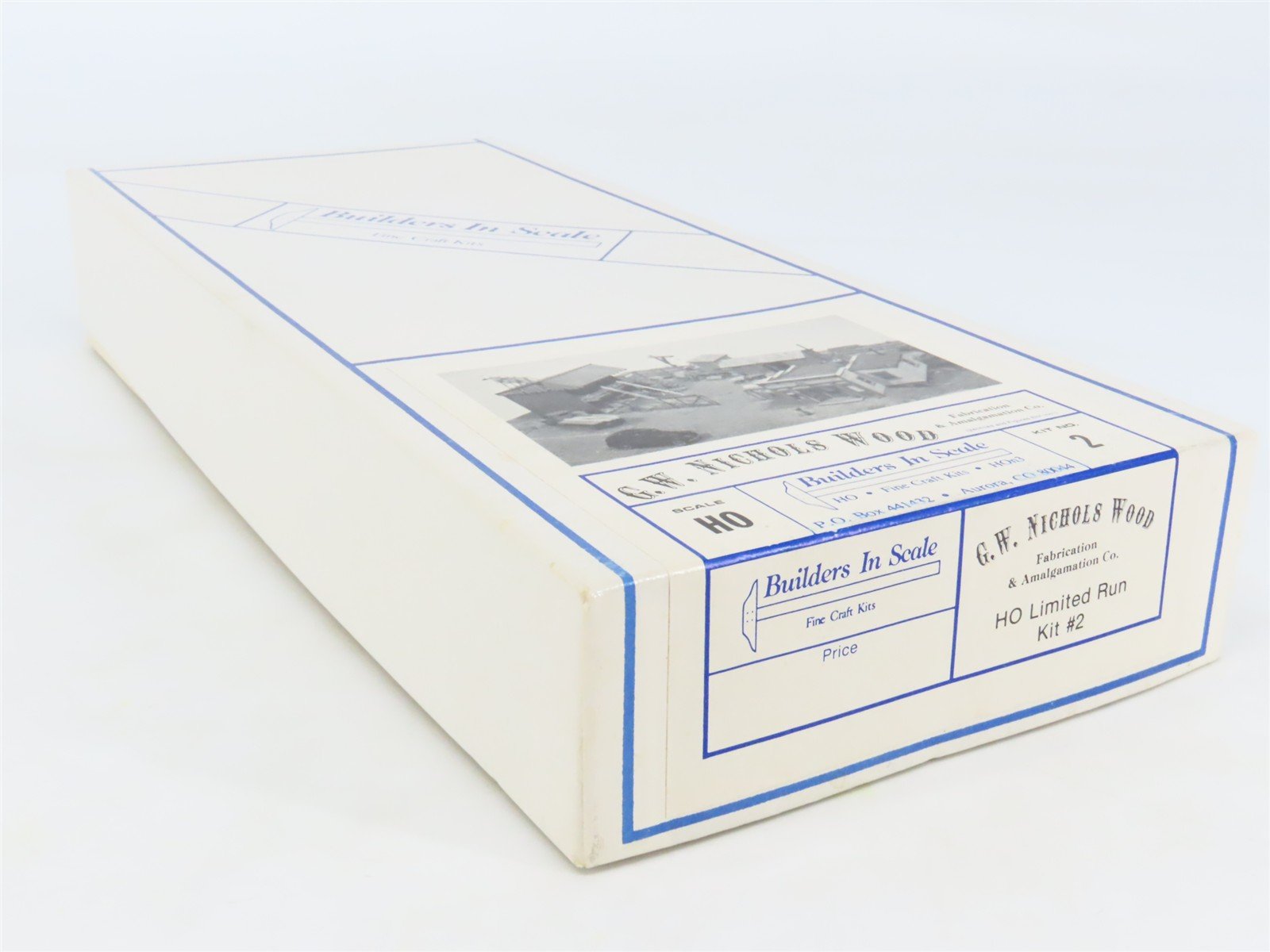 HO 1/87 Builders In Scale Craftsman Kit #2 G.W. Nichols Wood