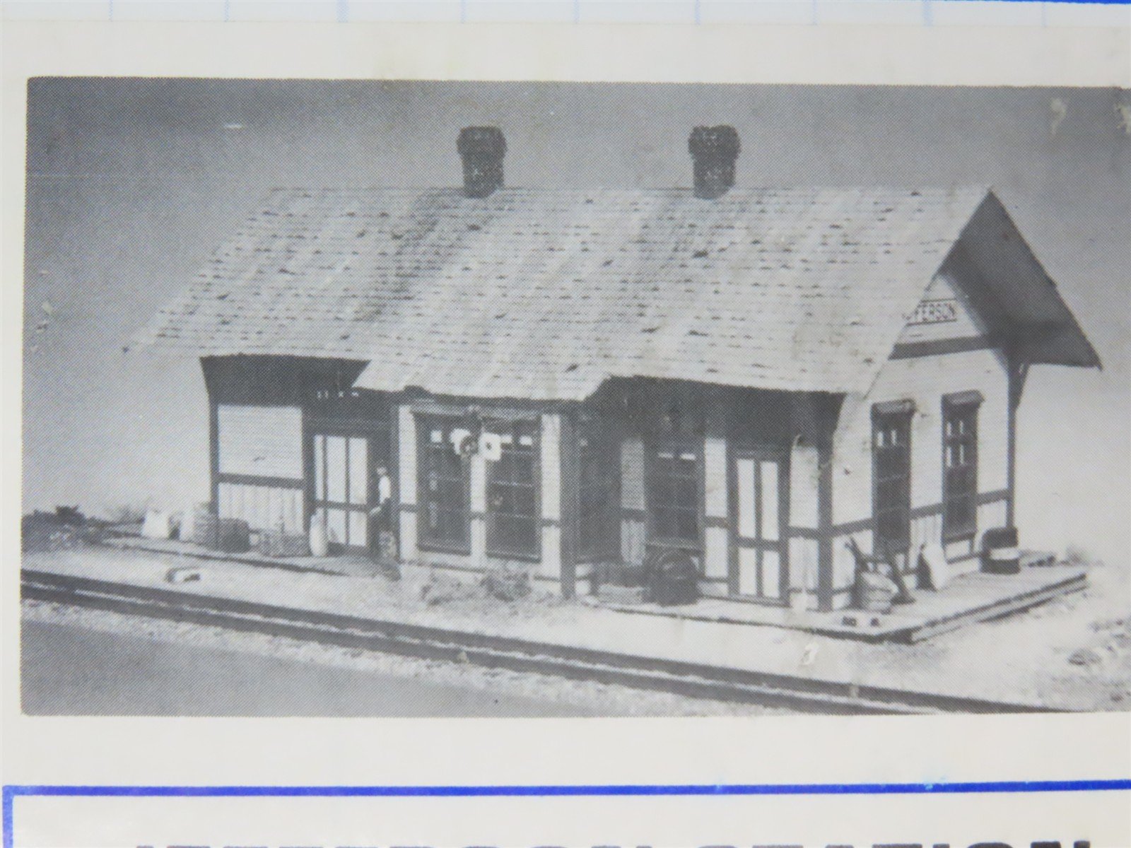 HO 1/87 Builders In Scale Craftsman Kit #103 Jefferson Station