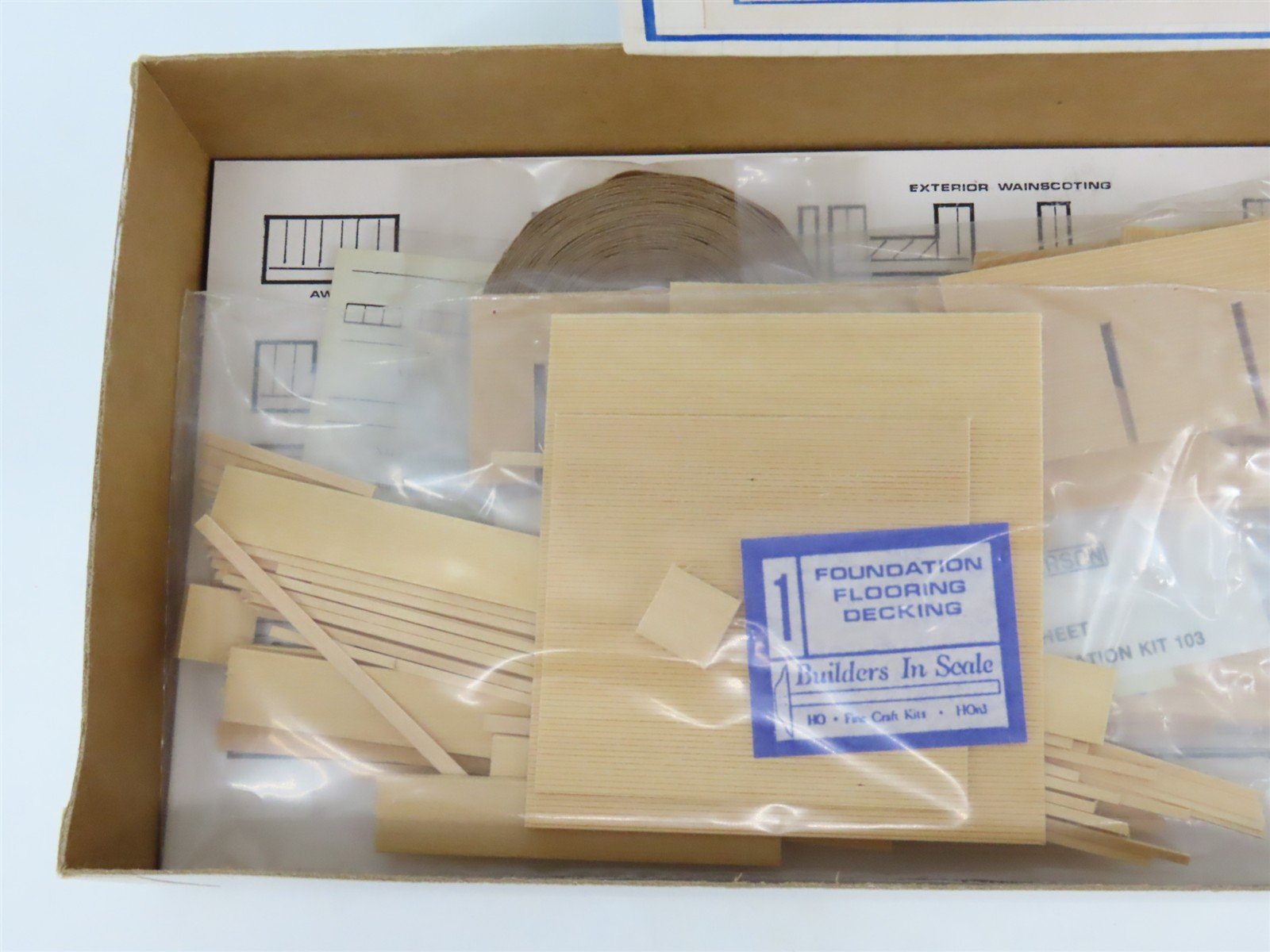 HO 1/87 Builders In Scale Craftsman Kit #103 Jefferson Station