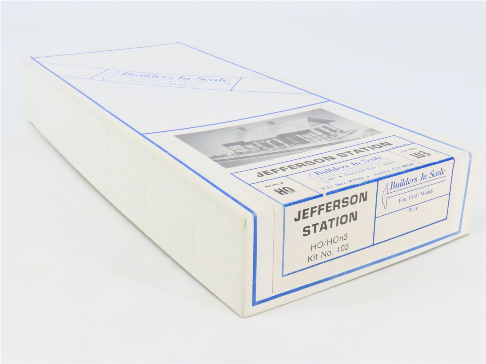 HO 1/87 Builders In Scale Craftsman Kit #103 Jefferson Station