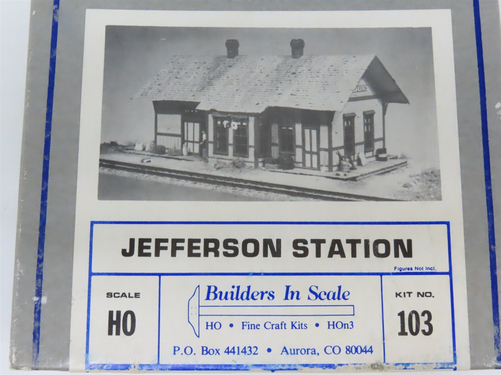 HO 1/87 Builders In Scale Craftsman Kit #103 Jefferson Station