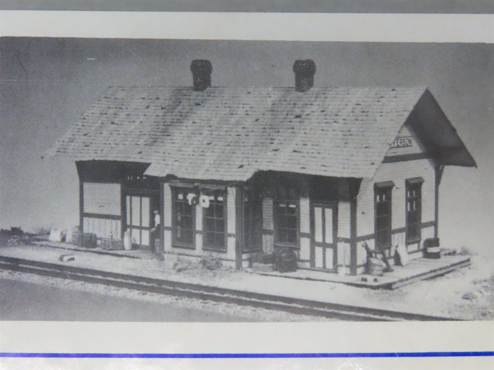 HO 1/87 Builders In Scale Craftsman Kit #103 Jefferson Station