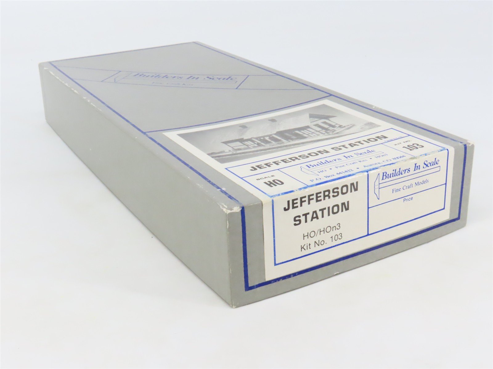 HO 1/87 Builders In Scale Craftsman Kit #103 Jefferson Station