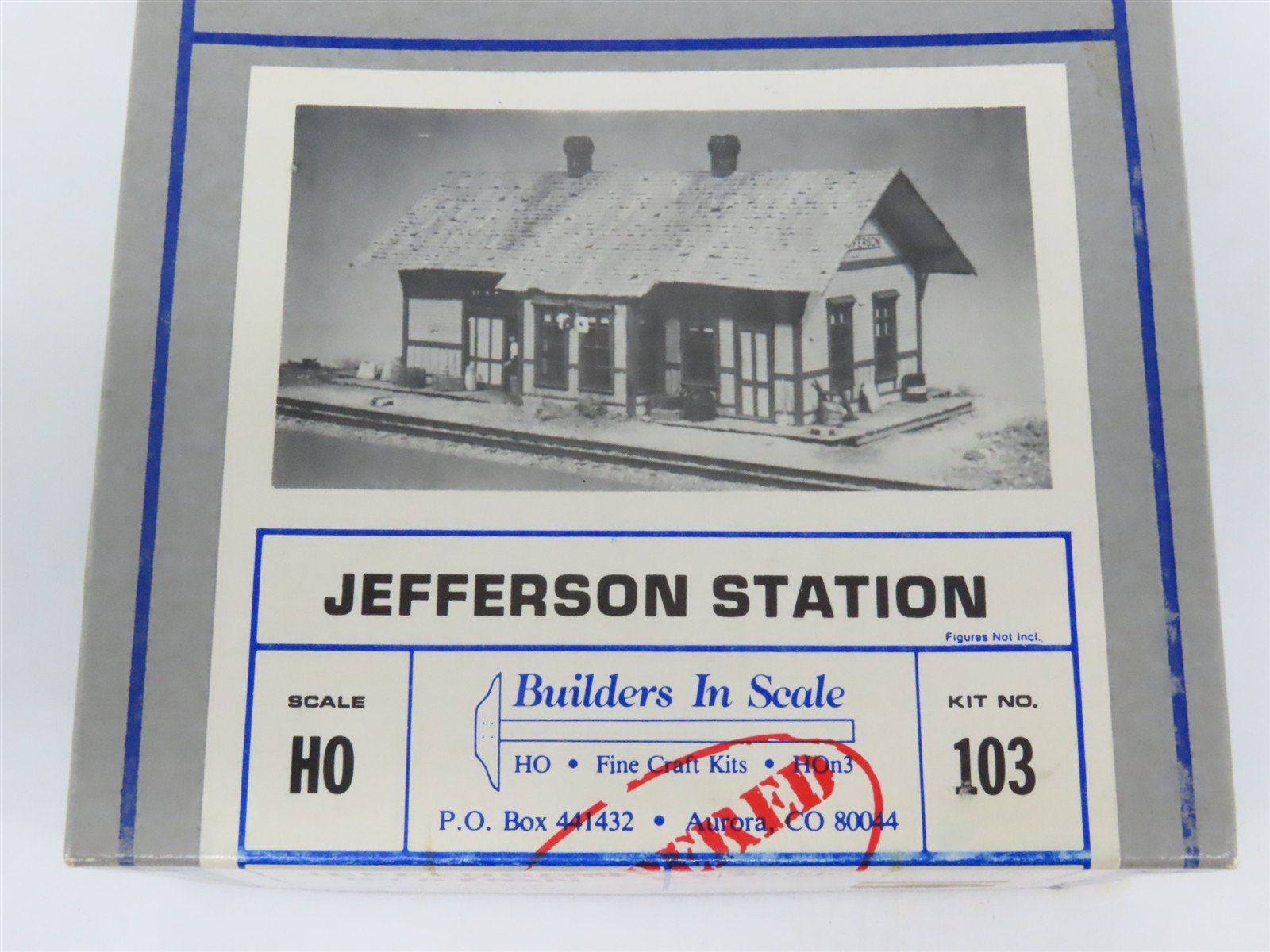 HO 1/87 Builders In Scale Craftsman Kit #103 Jefferson Station