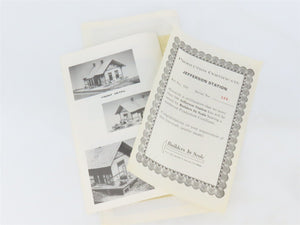 HO 1/87 Builders In Scale Craftsman Kit #103 Jefferson Station