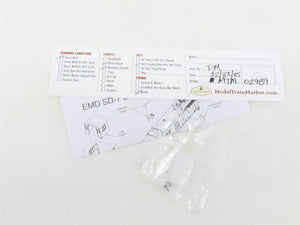 N Scale Atlas Master Silver 40005301 Undecorated EMD SD7 Diesel - DCC Ready