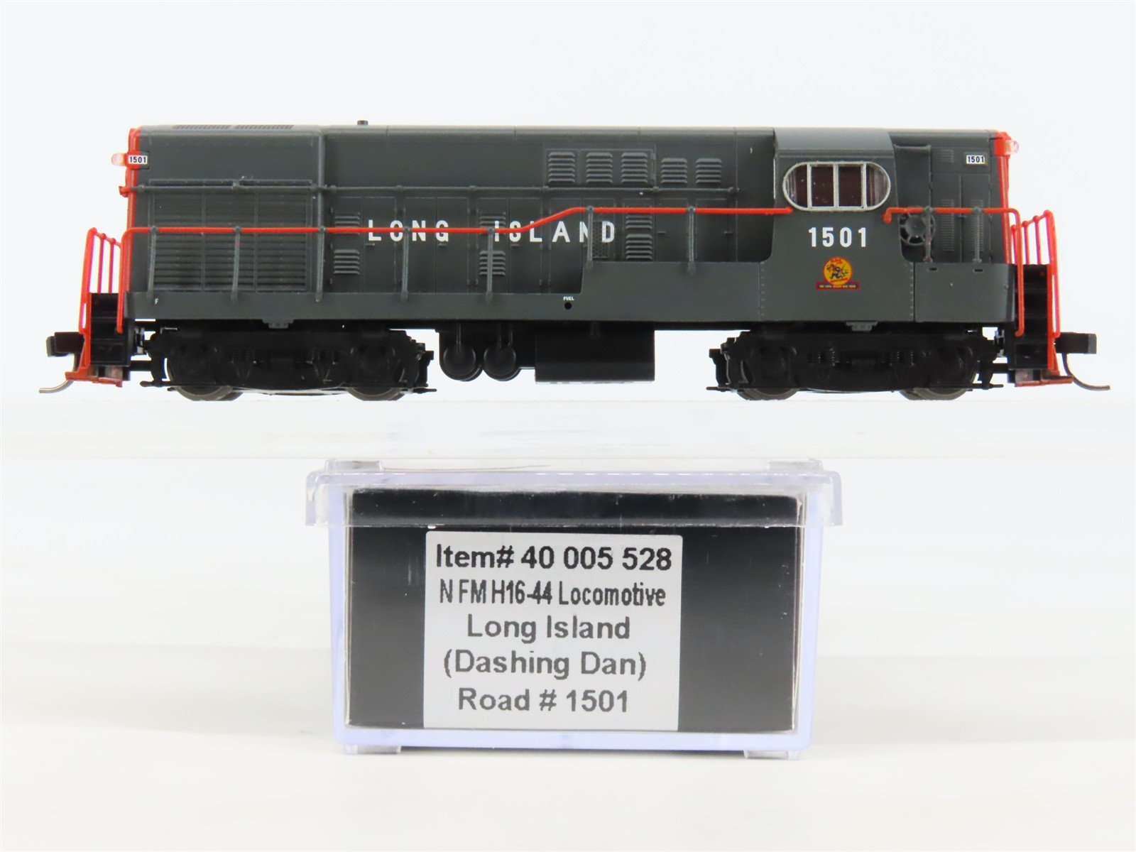 N Atlas Master Silver 40005528 LI "Dashing Dan" H16-44 Diesel #1501 -DCC Ready