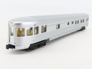 N Bachmann Silver 14554 Unlettered 85' Streamline Fluted Observation Passenger