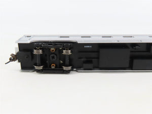 N Bachmann Silver 14554 Unlettered 85' Streamline Fluted Observation Passenger
