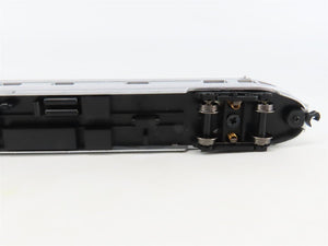 N Bachmann Silver 14554 Unlettered 85' Streamline Fluted Observation Passenger