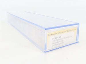 N Bachmann Silver 14554 Unlettered 85' Streamline Fluted Observation Passenger