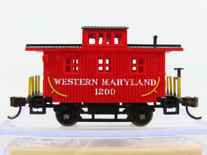 N Bachmann Silver 15755 WM Western Maryland Old-Time Center Cupola Caboose #1200