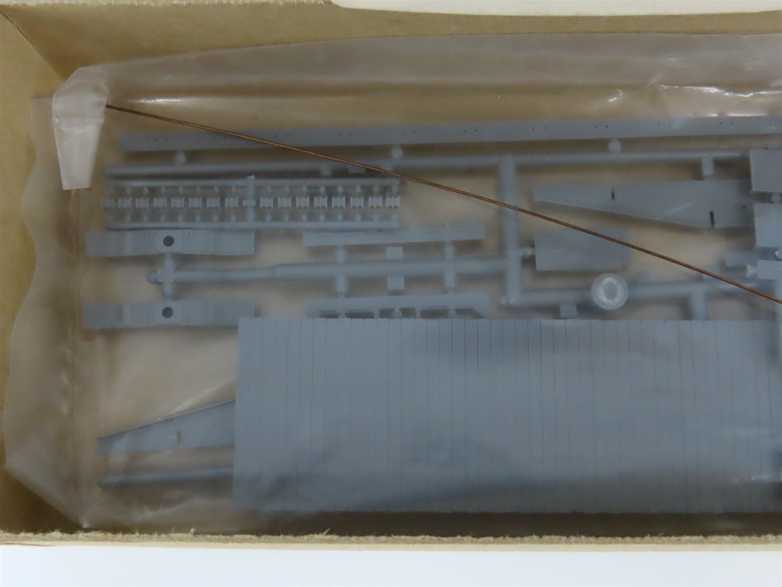 HO Scale The Gould Company Kit #4021 Undecorated 50-Ton 40' Flat Car