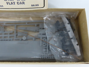 HO Scale The Gould Company Kit #4021 Undecorated 50-Ton 40' Flat Car