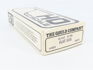 HO Scale The Gould Company Kit #4021 Undecorated 50-Ton 40' Flat Car