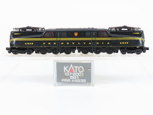 N Scale KATO 137-2001 PRR Pennsylvania GG1 Electric Locomotive #4935 w/ DCC