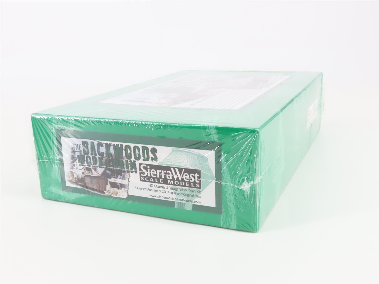 HO Scale Sierra West The Backwood Worktrain Freight Set Kit SEALED