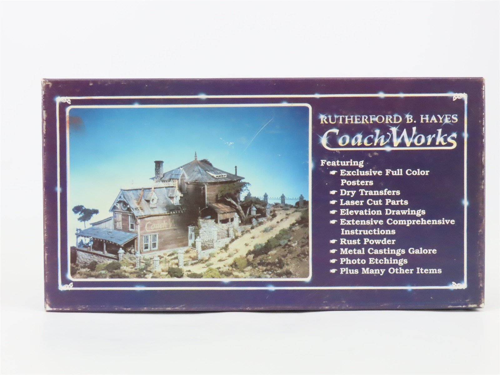 HO/HOn3 Scale Master Creations 55 Rutherford B Hayes. Coach Works Building Kit