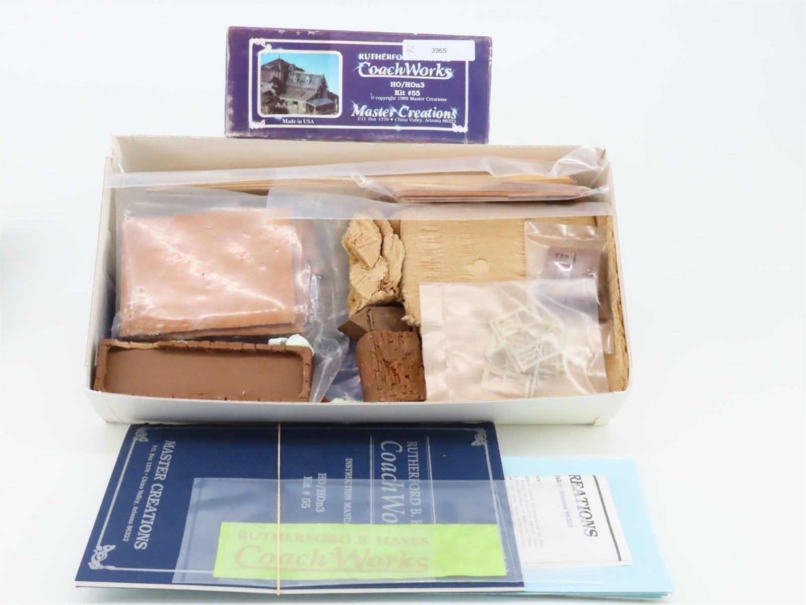 HO/HOn3 Scale Master Creations 55 Rutherford B Hayes. Coach Works Building Kit