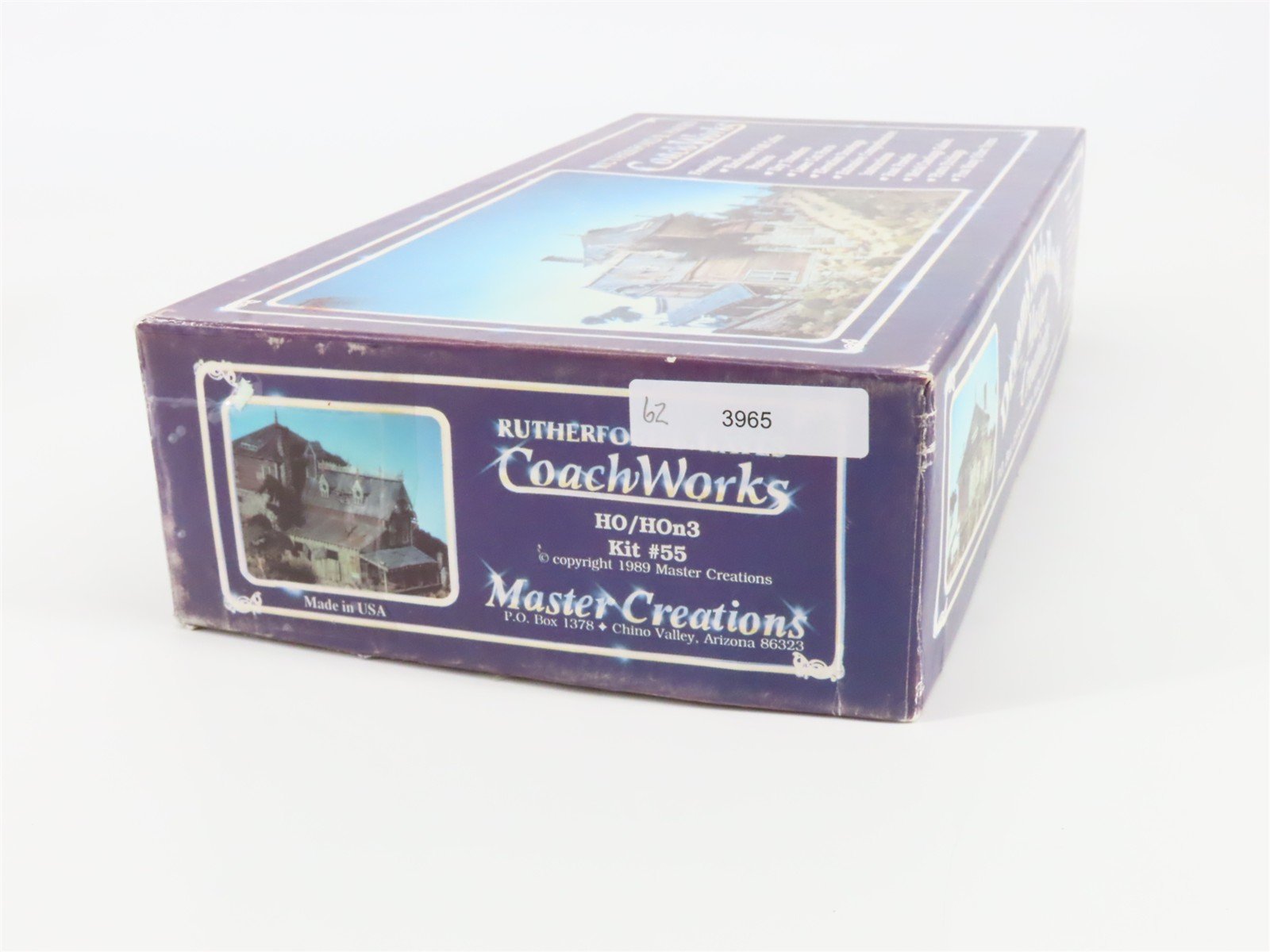 HO/HOn3 Scale Master Creations 55 Rutherford B Hayes. Coach Works Building Kit