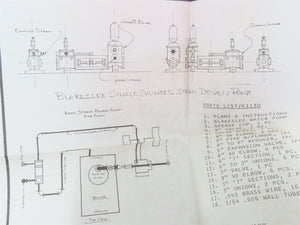HO 1/87 Scale Structures SS LTD Scenery Kit #K113D Water Pump & Steam Fittings