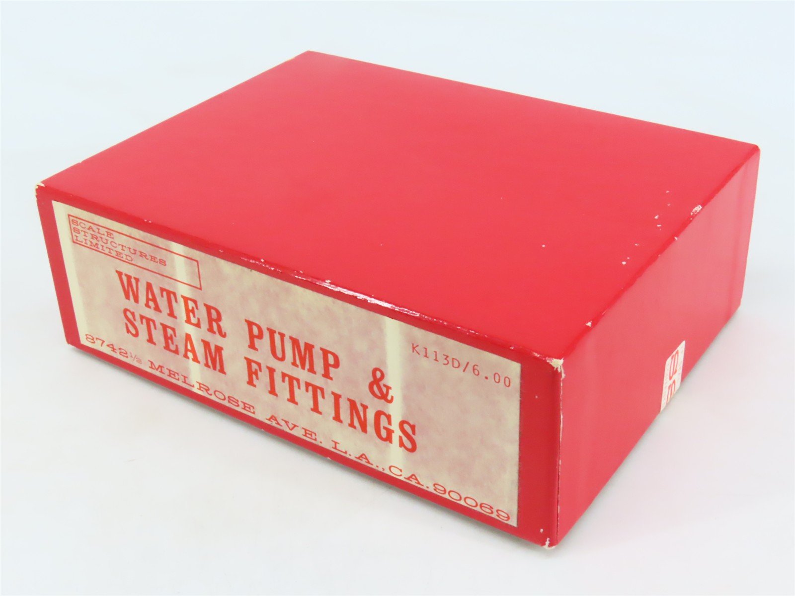 HO 1/87 Scale Structures SS LTD Scenery Kit #K113D Water Pump & Steam Fittings