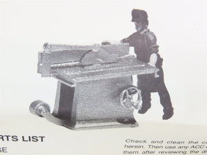 HO Scale Structures SS LTD Scenery Kit #9112 Small Table Saw w/ Operator Figure