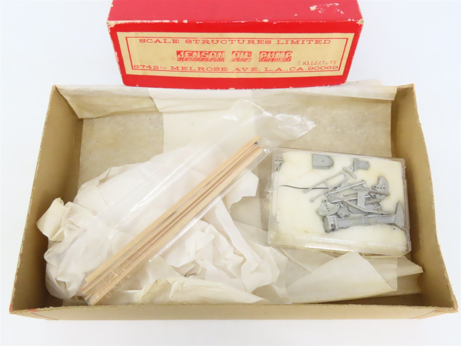 HO 1/87 Scale Structures SS LTD Scenery Kit #K112 Jenson Oil Pump