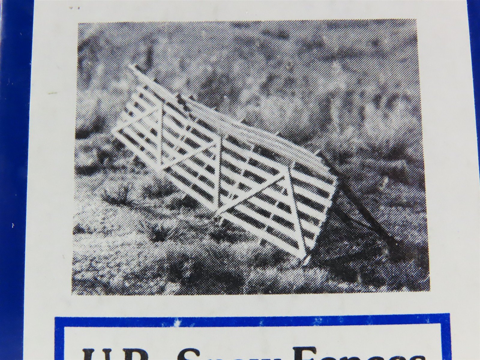 HO 1/87 Builders In Scale Evening Express Kit #608 UP Snow Fences