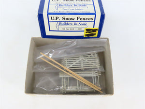 HO 1/87 Builders In Scale Evening Express Kit #608 UP Snow Fences