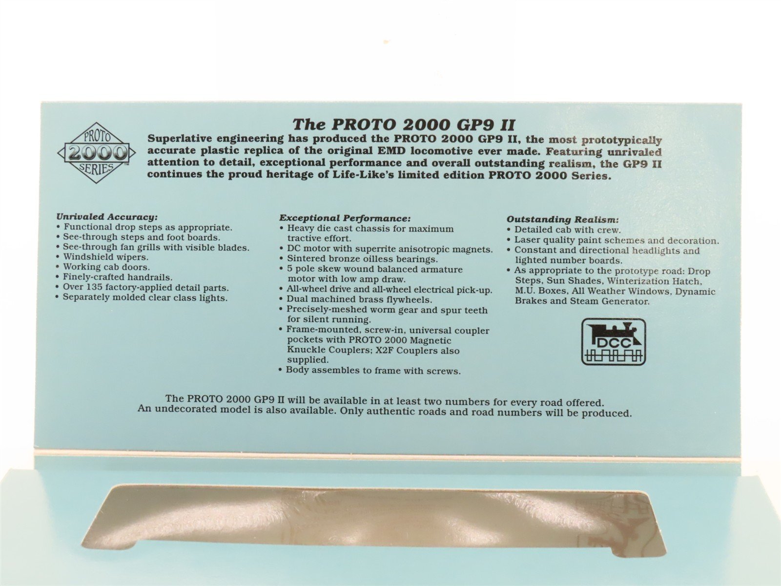 HO Scale Proto 2000 97058 GTW Grand Trunk Western GP9 Diesel #1754 - BAD GEARS
