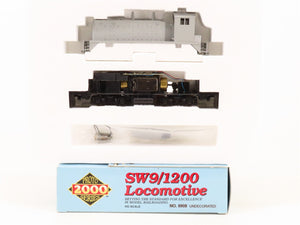 HO Scale Proto 2000 8908 Undecorated EMD SW9/1200 Diesel Switcher Locomotive