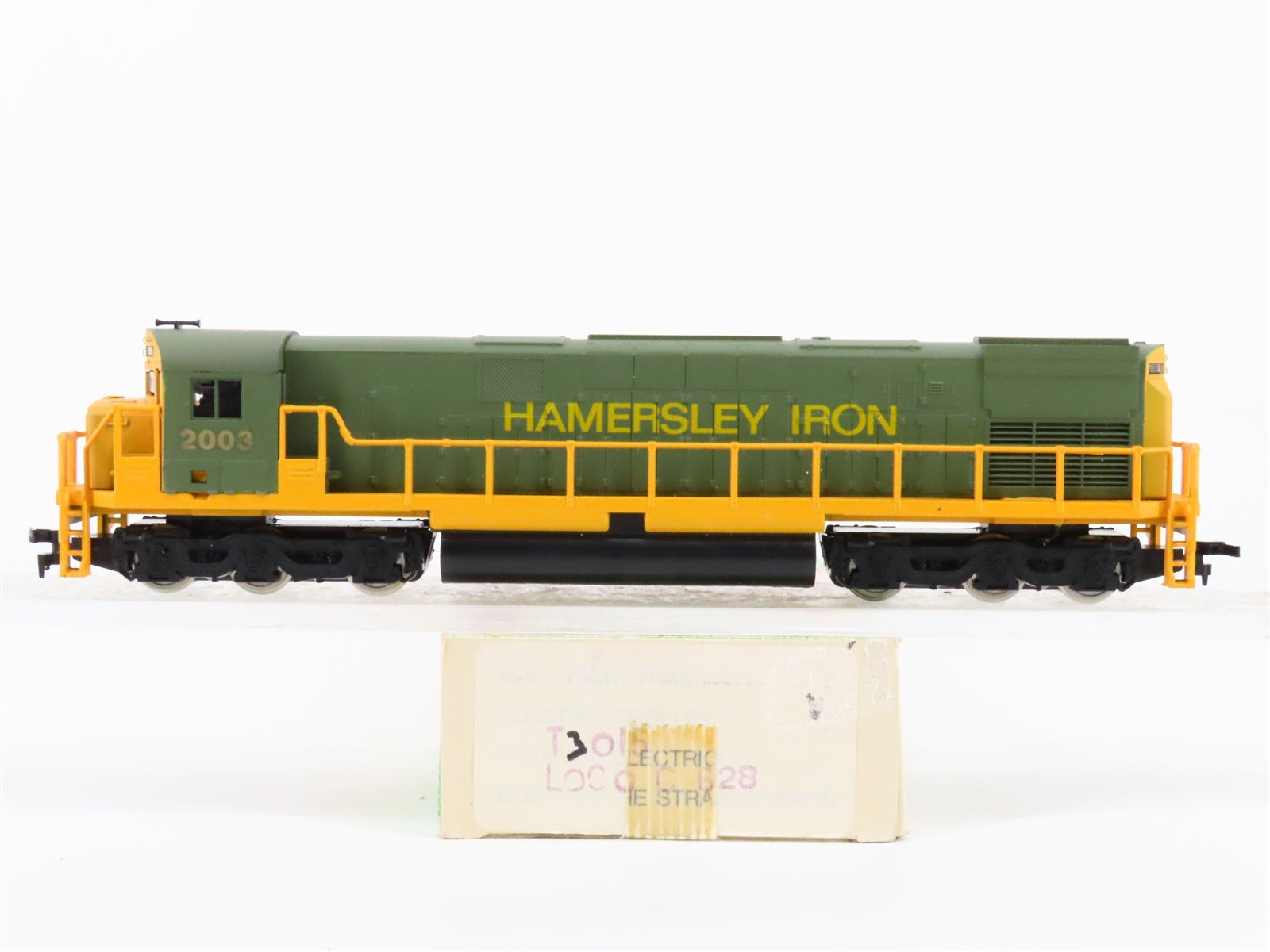 HO Scale MEHANO Hamersley Iron ALCO C-628 Diesel Locomotive #2003