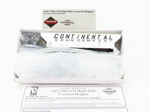 HO Proto 2000 Kit 21876 TLDX Continental Grain PS2-CD 3-Bay Covered Hopper #6406