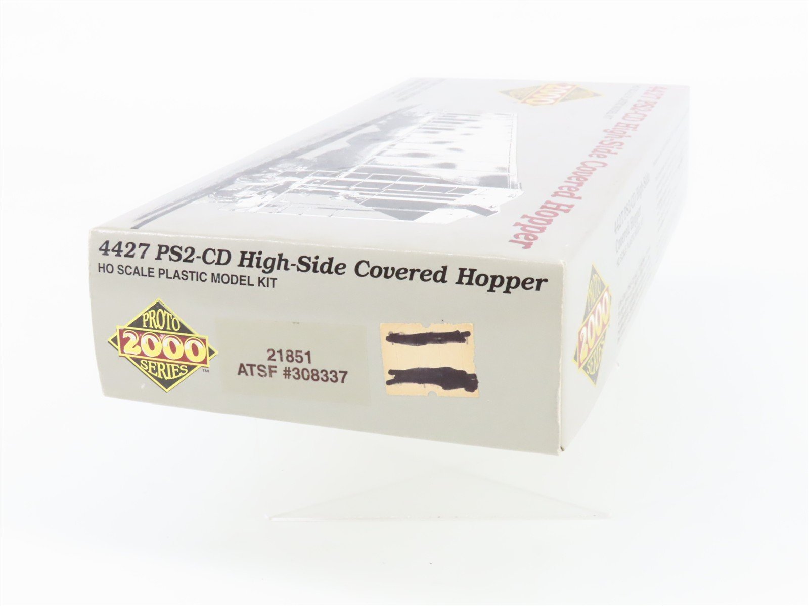 HO Scale Proto 2000 Kit 21851 ATSF Santa Fe PS2-CD 3-Bay Covered Hopper #308337