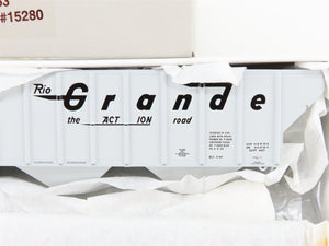 HO Proto 2000 Kit 21853 D&RGW Rio Grande PS2-CD 3-Bay Covered Hopper #15280