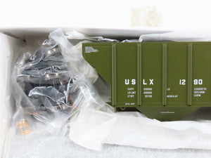 HO Proto 2000 Kit 21865 USLX USS AGM-CHEM PS2-CD 3-Bay Covered Hopper #1290