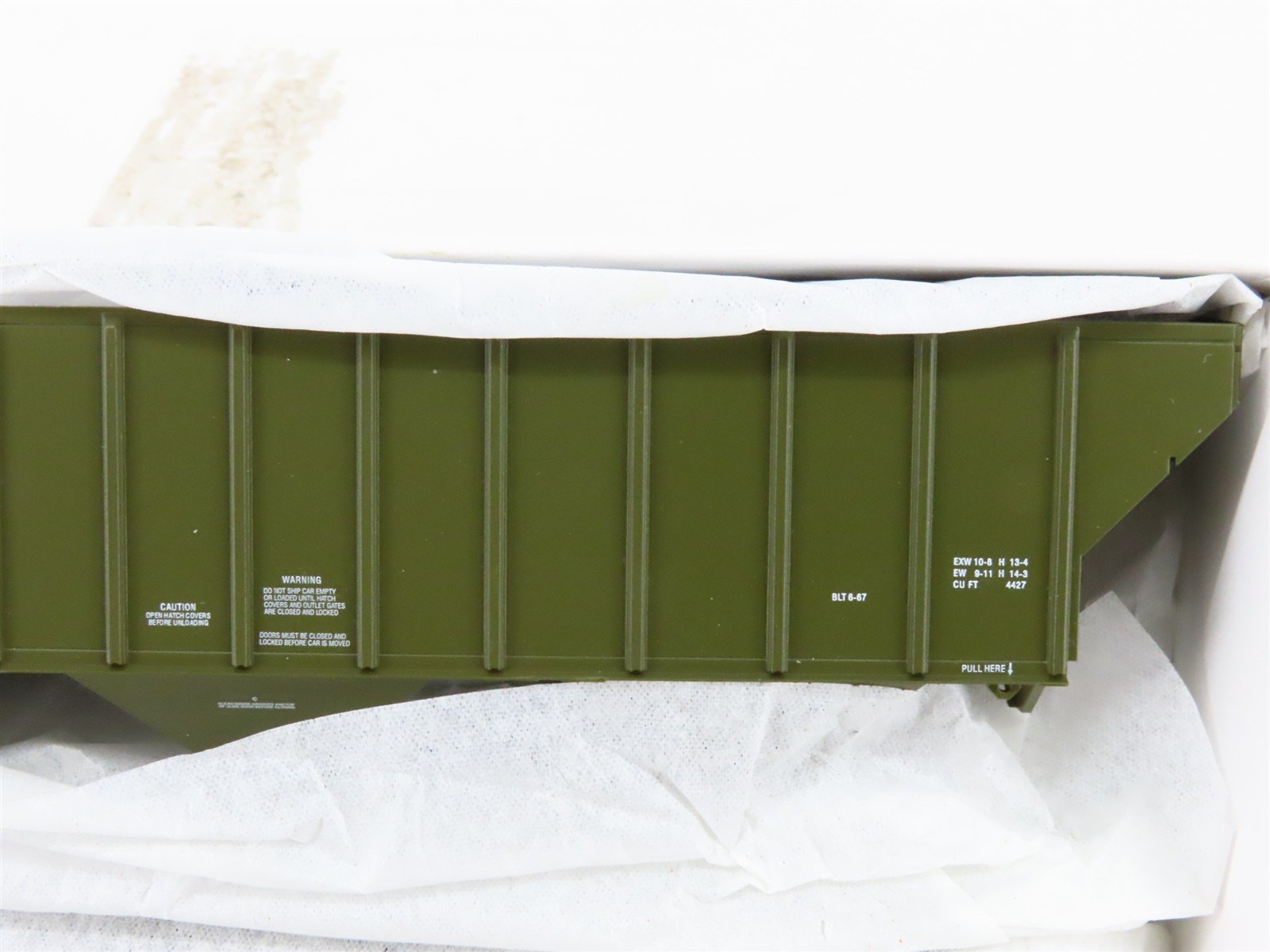 HO Proto 2000 Kit 21865 USLX USS AGM-CHEM PS2-CD 3-Bay Covered Hopper #1290