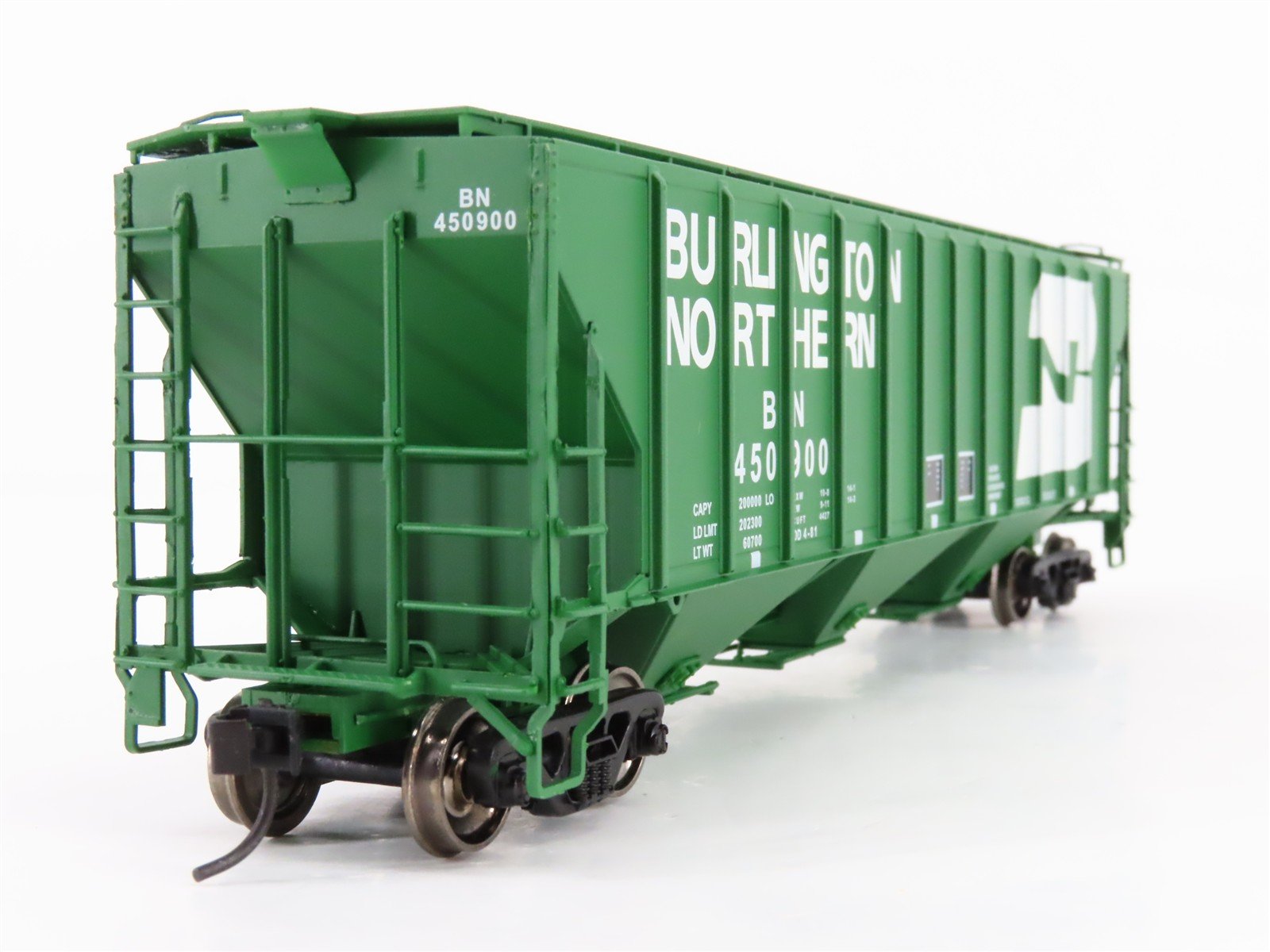 HO Proto 2000 31663 BN Burlington Northern PS2-CD 3-Bay Covered Hopper #450900