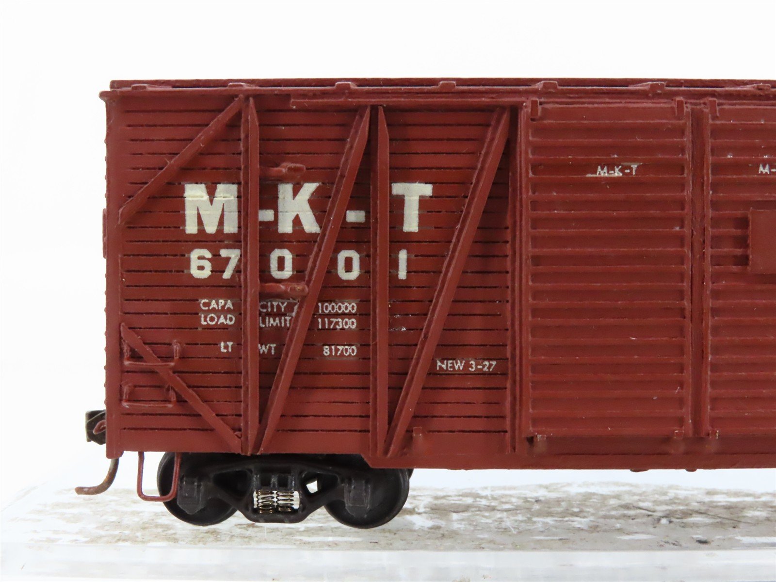 HO Scale Quality Craft MKT 40' Auto Box Car #67001 - Custom - Upgraded