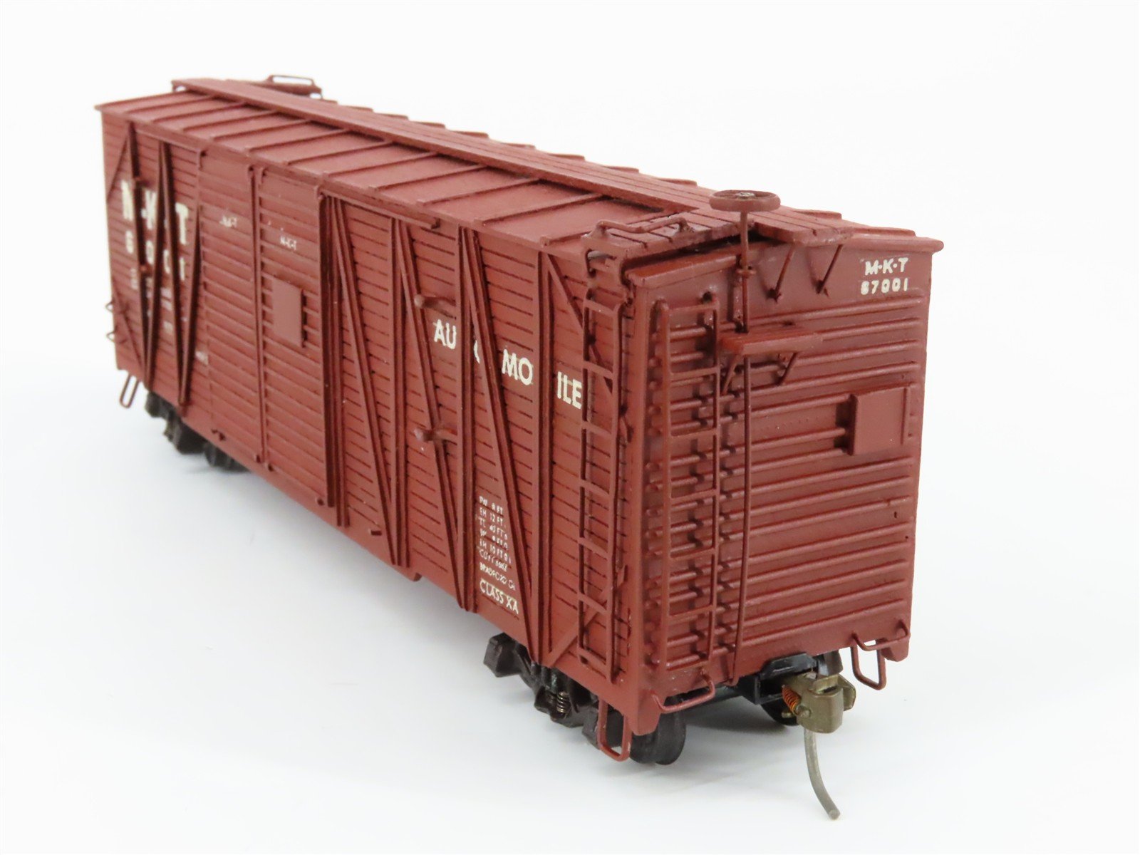 HO Scale Quality Craft MKT 40' Auto Box Car #67001 - Custom - Upgraded