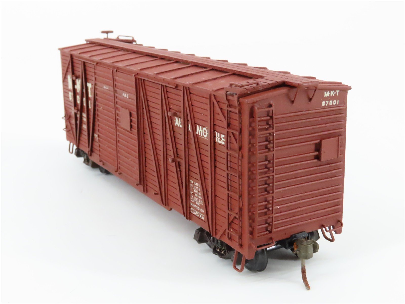 HO Scale Quality Craft MKT 40' Auto Box Car #67001 - Custom - Upgraded