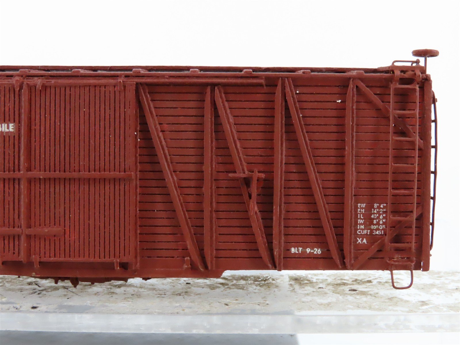 HO Quality Craft MILW Milwaukee Rd 40' Auto Box Car #592008 - Custom - Upgraded