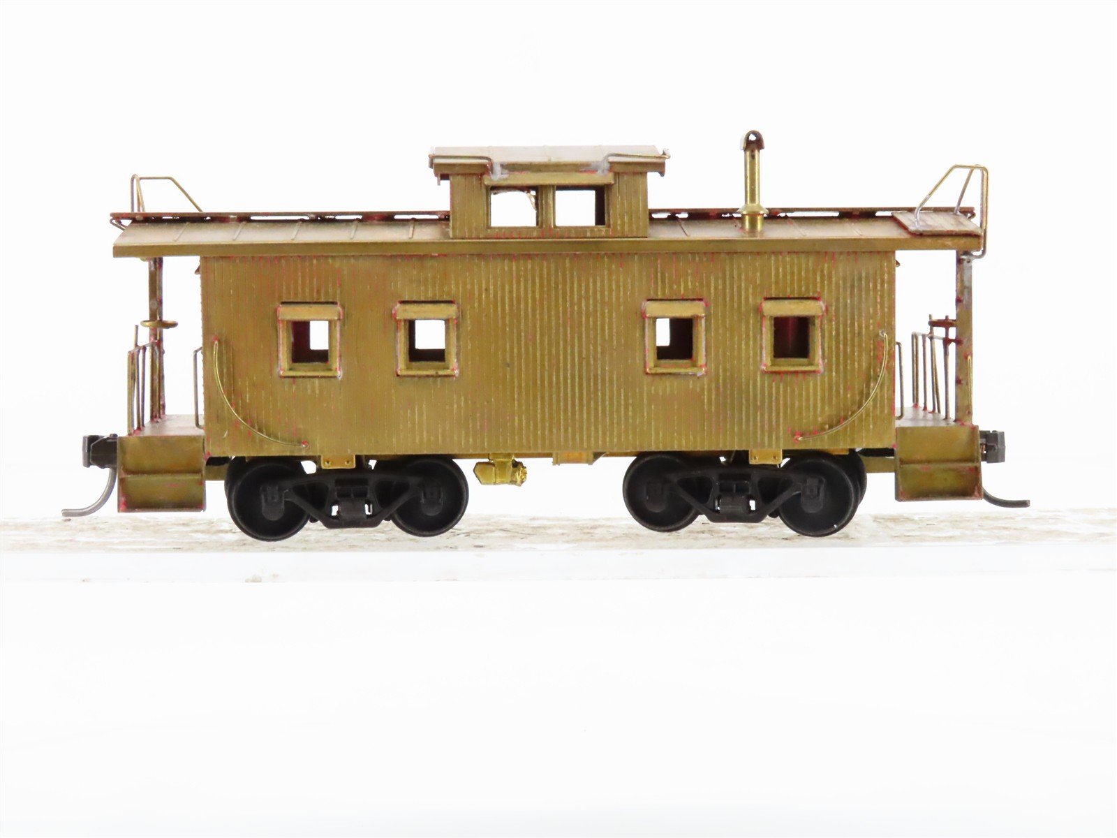 HO Scale Lambert BRASS Undecorated B&O I-5 Center Cupola Wood Caboose - CUSTOM