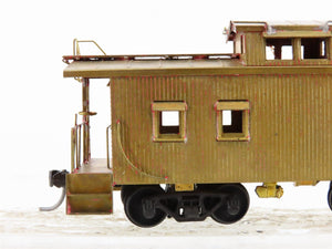 HO Scale Lambert BRASS Undecorated B&O I-5 Center Cupola Wood Caboose - CUSTOM